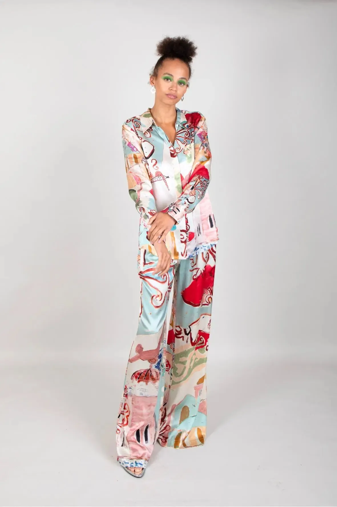 Wide Leg Trousers / "Penelope"
