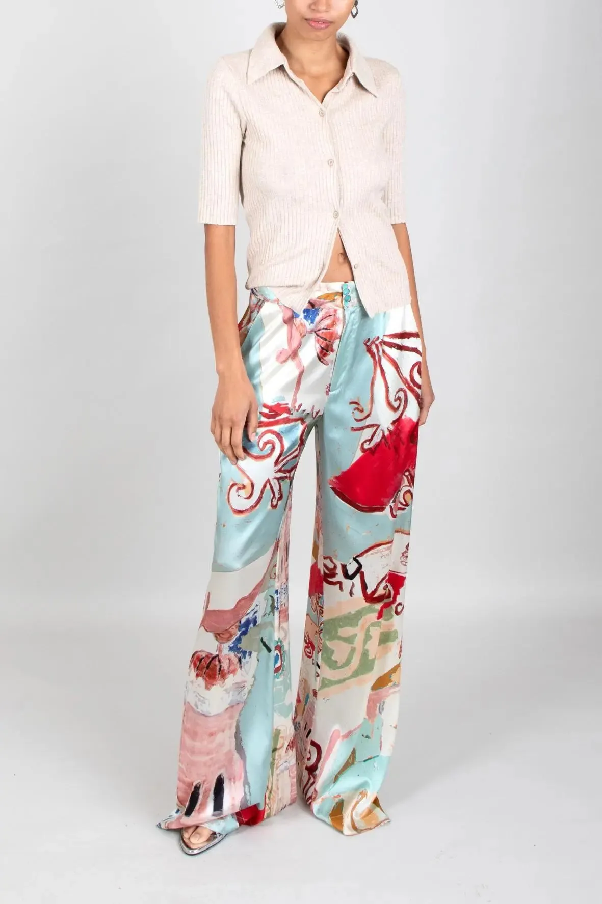 Wide Leg Trousers / "Penelope"
